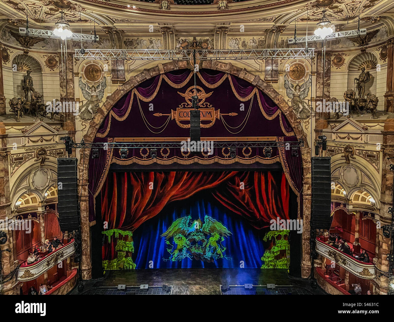 Théâtre London Coliseum Banque D'Images