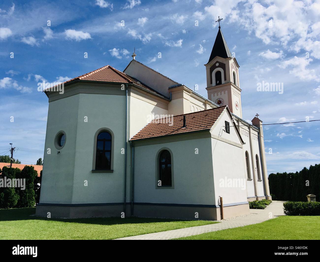 Szent Anna templom (église Sainte-Anne), Fertohomok, Hongrie Banque D'Images