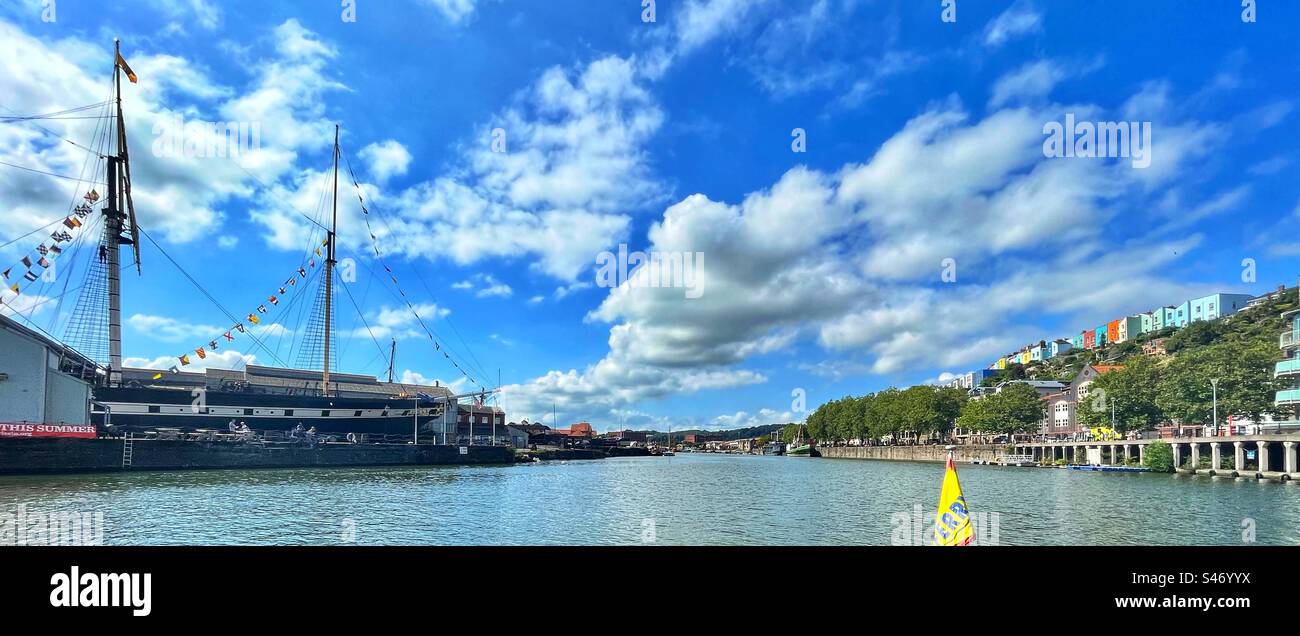 Excursion en bateau à Bristol Banque D'Images