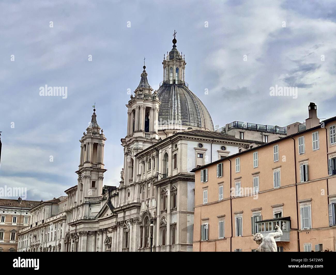 Navi a Square, Rome Banque D'Images