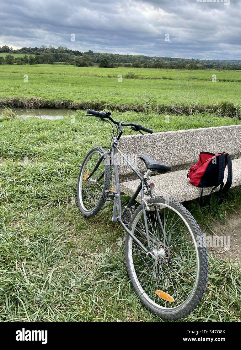 Balade à vélo Banque D'Images
