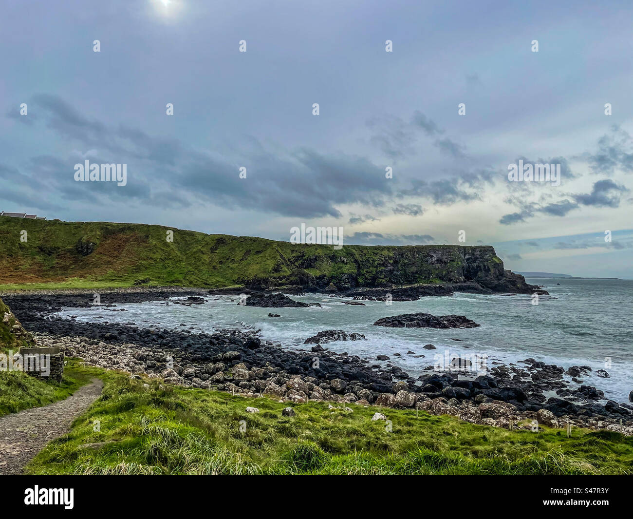 Chaussée des géants, Irlande du Nord Banque D'Images