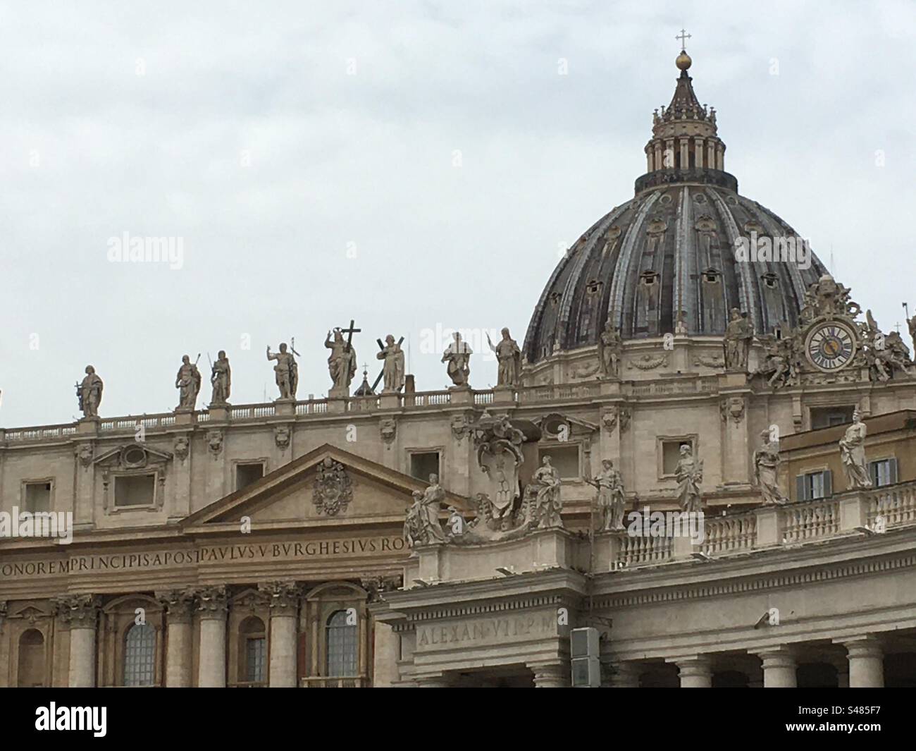 Cupola della basilica di san pietro Banque de photographies et d’images