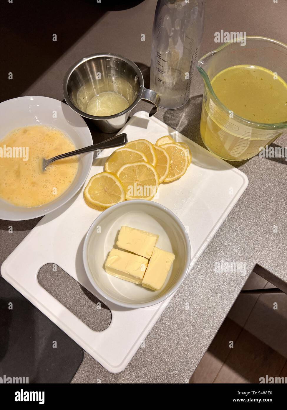 La préparation des aliments Banque D'Images