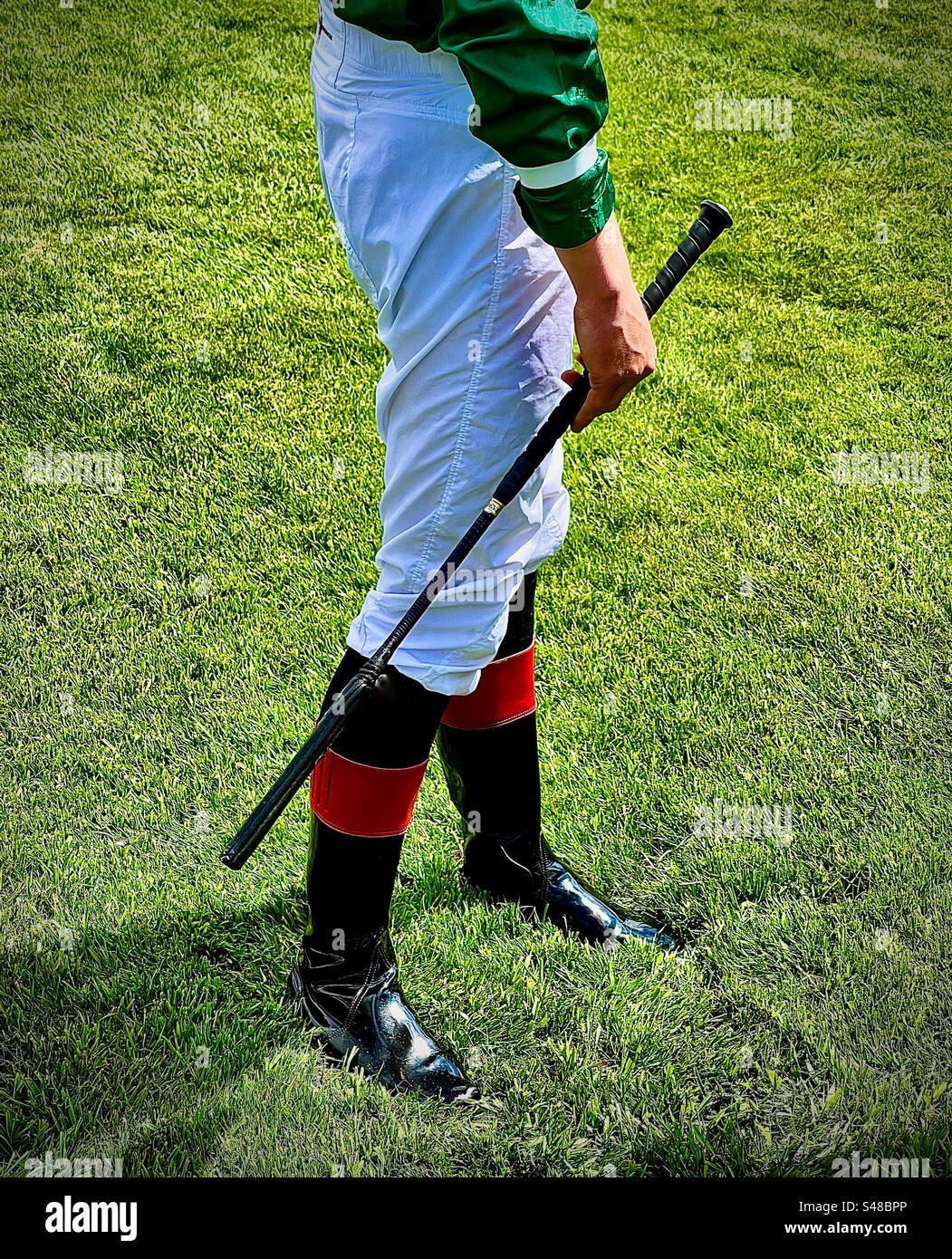 Le Jockey Banque D'Images