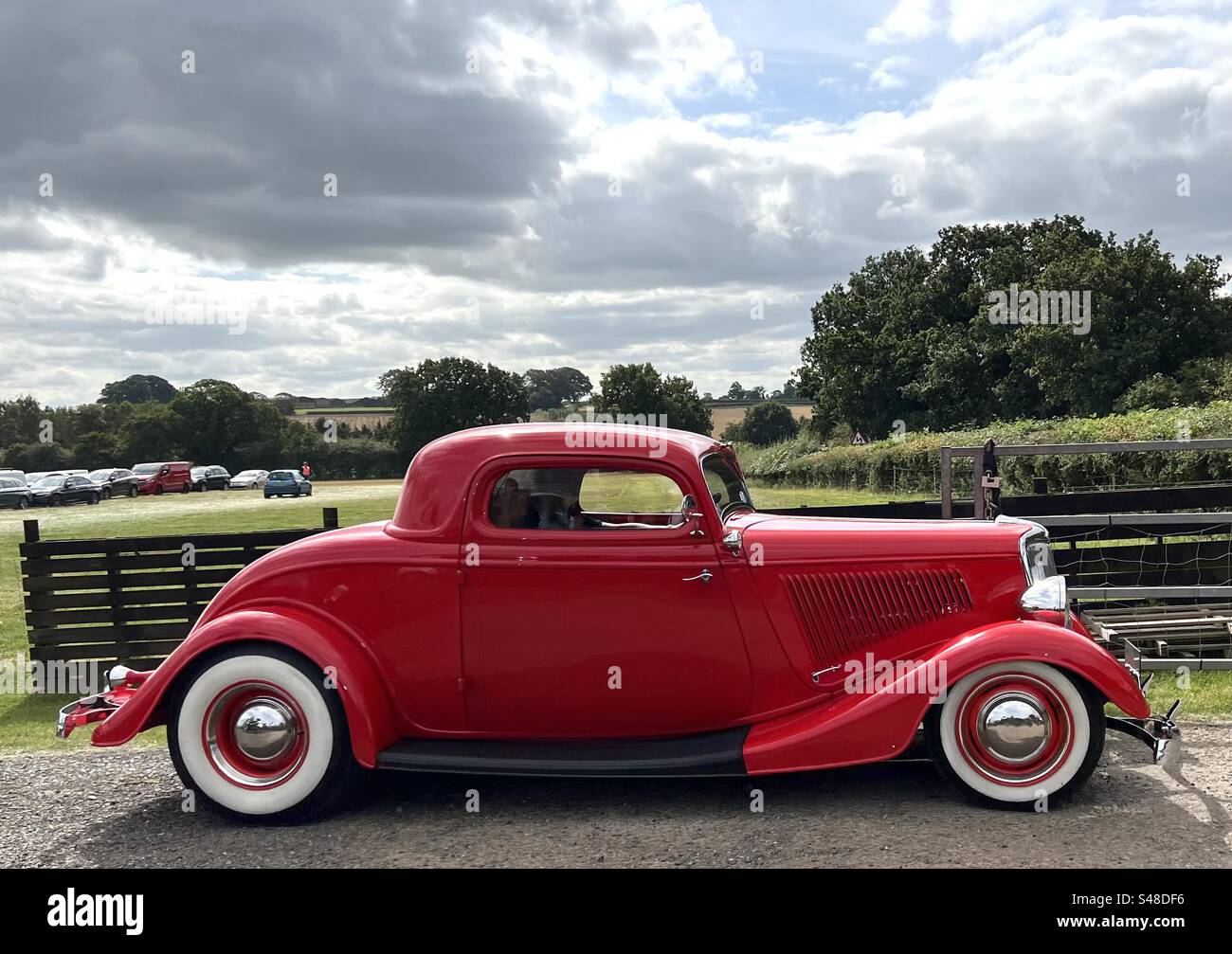 1934 Ford modèle B - Thurlaston Leicestershire Royaume-Uni Banque D'Images