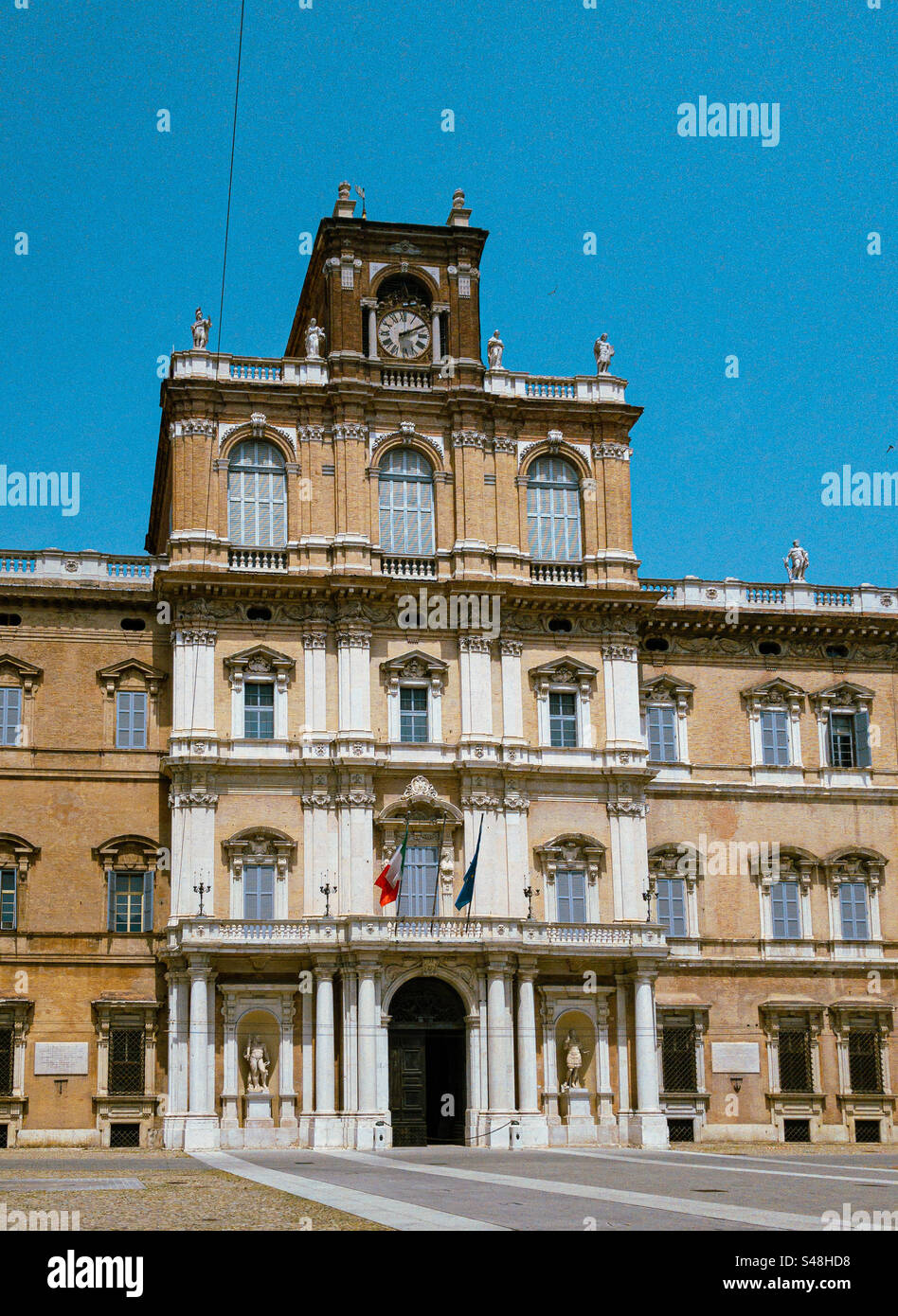 Accademia militare ou académie militaire di Modena Banque D'Images