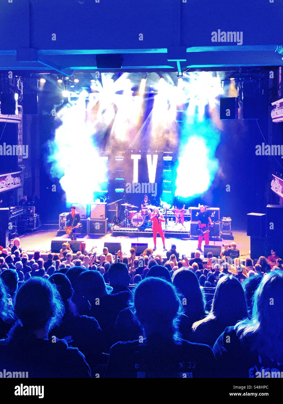 Terrorvision live à St George's Hall Bradford - Image de stock capturée avec un smartphone