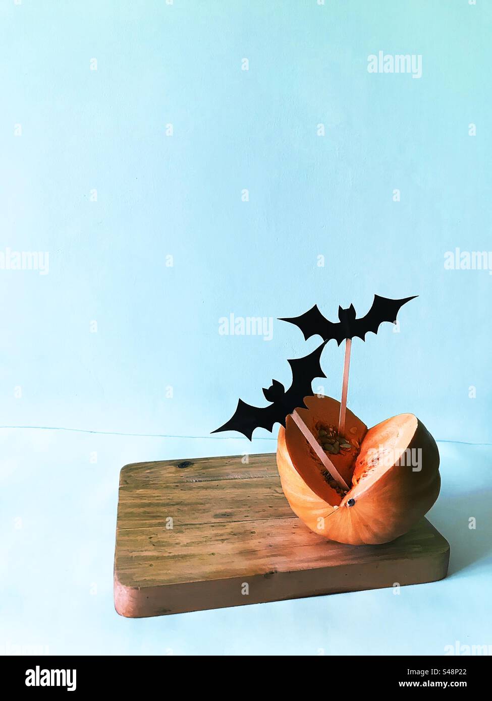 Célébration de vacances minimalisme Halloween Banque D'Images