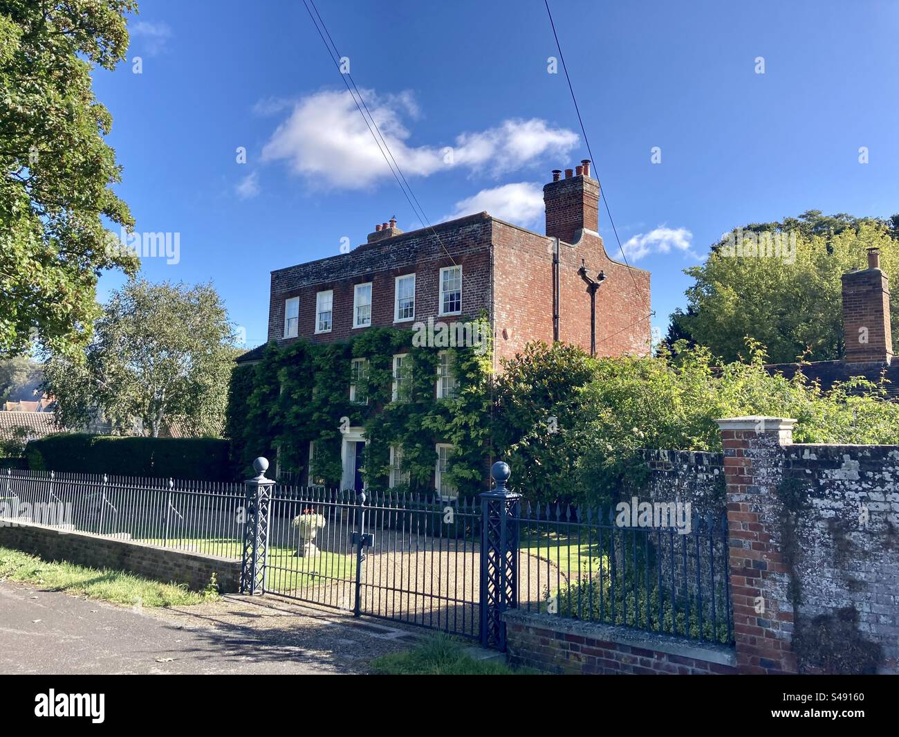 Maison à Barham, Kent - Image de stock capturée avec un smartphone