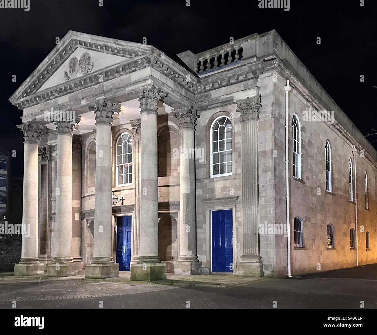 Prog George’s Church, Belfast - Image de stock capturée avec un smartphone
