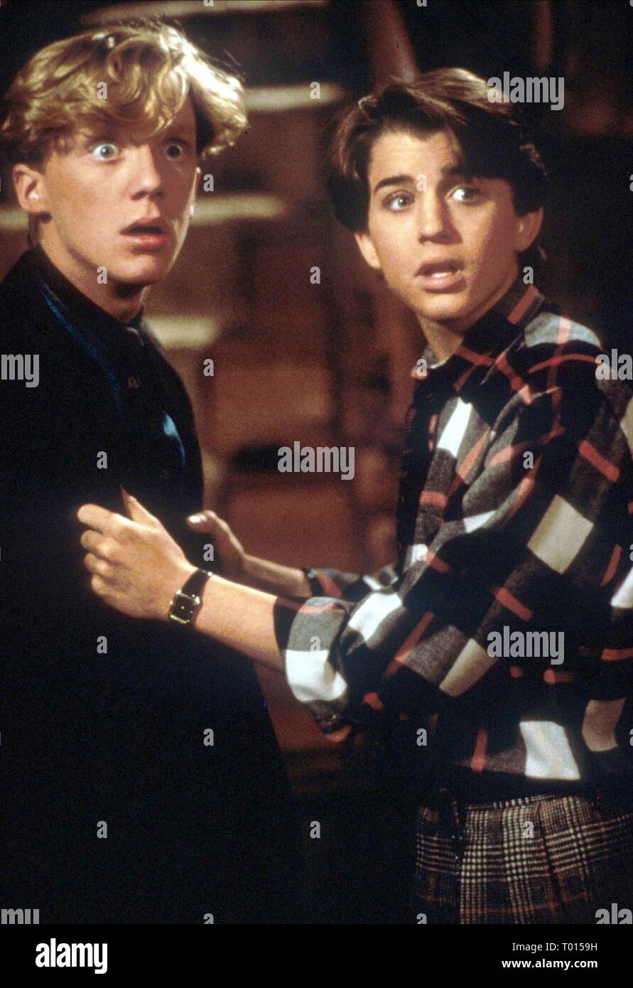 ANTHONY MICHAEL HALL, ILAN MITCHELL-SMITH, Weird Science, 1985 Banque D'Images