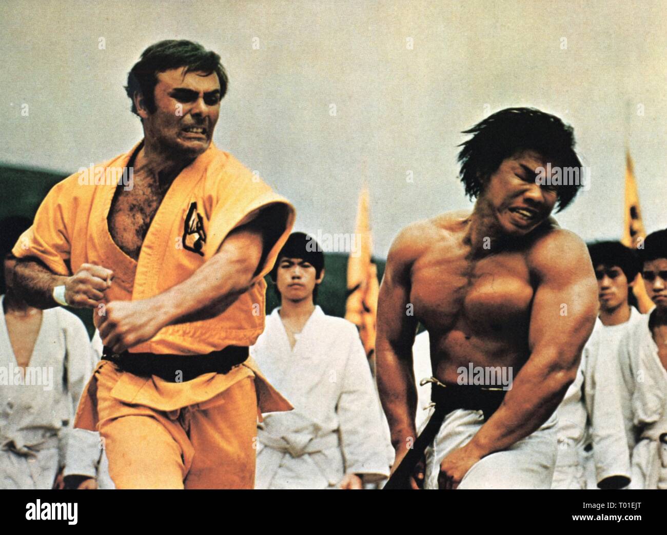 JOHN SAXON, BOLO YEUNG, ENTREZ LE DRAGON, 1973 Banque D'Images