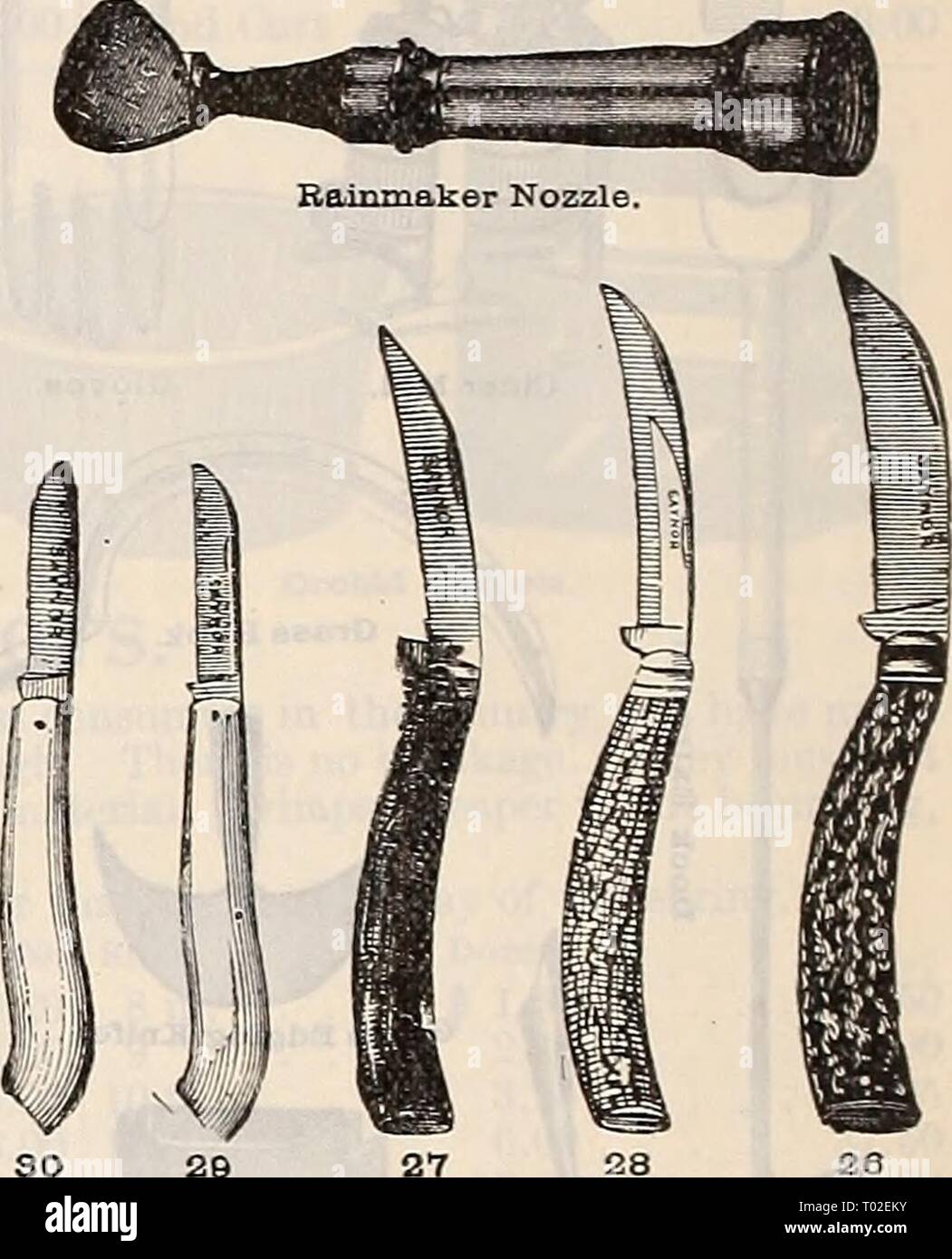 Dreer's garden : calendrier 1897 . dreersgardencale1897henr Année : 1897 sourcier. Cadres maison seau de lait. Wirt's Enrouleur de tuyau. Outils divers, etc...-suite. Coupe de foin ou de paille. Telegraph, n° 5 12,50 $ ' ' ' 4, double volant 15,00 Panier à la main. (Voir page 156.) de hachettes. Moyen ou lourd crochet chanvre 75. Spécial pour le chanvre 1,50 coupe flexible, le caoutchouc. Bonne qualité, 3-ply, J in., Fairmount ',' par pied . . .12 ' ' ' ' '' Fine 'Kidgewood,' ' . . .15 ' '' ' ' ', 'garantie', Boston par ft. .16 ' ' ' ' 4 brins, ' '. 4 ' ' 12c. ' ; 854 ! ' ' 15c. ' ; 1,005 ' ' 20c. ' ; 1,106 ' ' 25c. ' ; ' 1,258 Banque D'Images