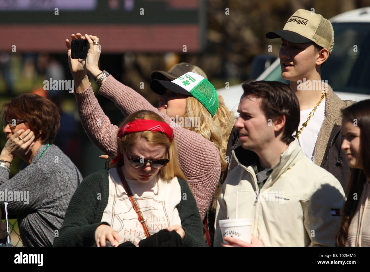 Hot Springs, Arkansas, USA. Mar 16, 2019. 16 mars 2019 : au cours de la journée à Enjeux rebelles Oaklawn Park à Hot Springs, Arkansas. © Justin Manning/Eclipse Sportswire/CSM/Alamy Live News Banque D'Images