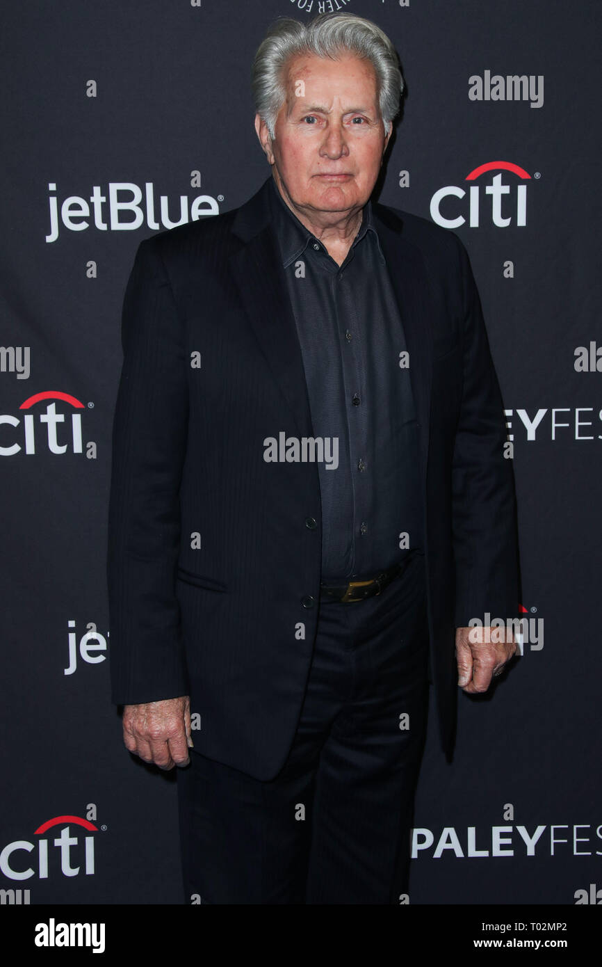 Californie, USA. 16 mars 2019. L'acteur Martin Sheen arrive au PaleyFest 2019 LA - la « grâce à Netflix et Frankie' tenue à l'Dolby Theatre le 16 mars 2019 à Hollywood, Los Angeles, Californie, États-Unis. (Photo par Xavier Collin/Image Crédit : Agence de Presse) L'agence de presse Image/Alamy Live News Banque D'Images