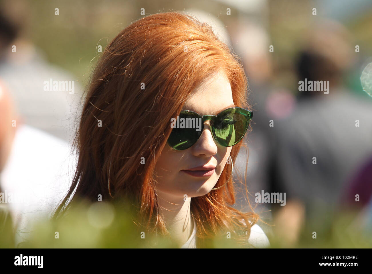 Hot Springs, Arkansas, USA. Mar 16, 2019. 16 mars 2019 : au cours de la journée à Enjeux rebelles Oaklawn Park à Hot Springs, Arkansas. © Justin Manning/Eclipse Sportswire/CSM/Alamy Live News Banque D'Images