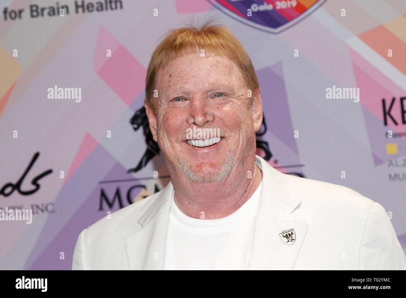 Las Vegas, NV, USA. Mar 16, 2019. Mark Davis aux arrivées pour garder vivante la mémoire 23e Gala annuel de puissance de l'amour, la MGM Grand Garden Arena, Las Vegas, NV le 16 mars 2019. Credit : JA/Everett Collection/Alamy Live News Banque D'Images
