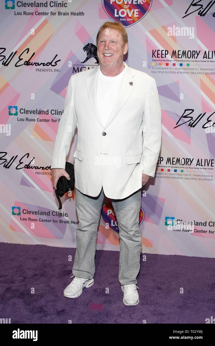 Las Vegas, NV, USA. Mar 16, 2019. Mark Davis aux arrivées pour garder vivante la mémoire 23e Gala annuel de puissance de l'amour, la MGM Grand Garden Arena, Las Vegas, NV le 16 mars 2019. Credit : JA/Everett Collection/Alamy Live News Banque D'Images
