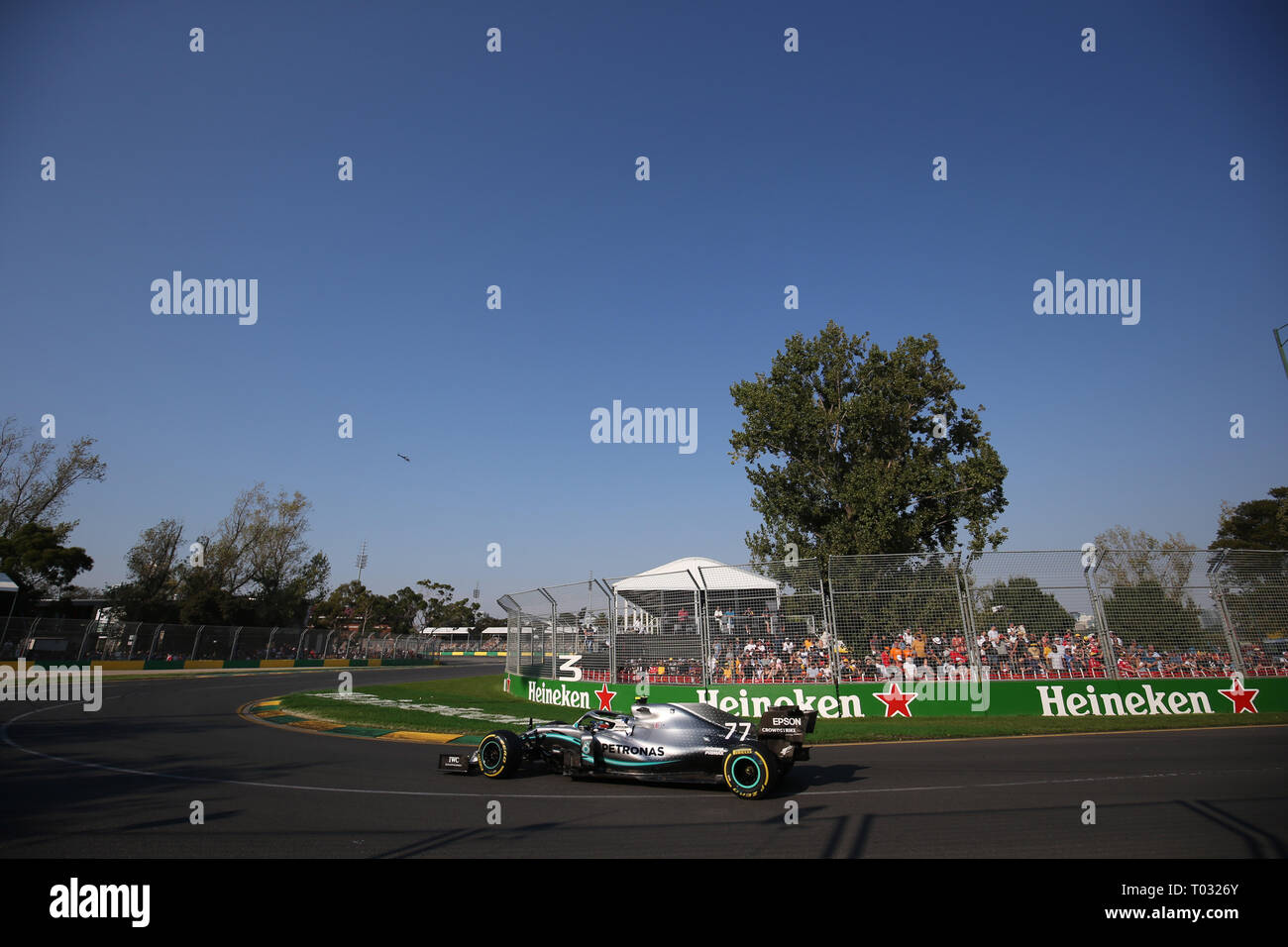 &# Xa9 ; Photo4 / LaPresse 17/03/2019 Melbourne, Australie Le Sport Grand Prix de Formule 1 l'Australie 2019 Dans le pic : race, Valtteri Bottas (FIN) Mercedes AMG F1 W10 Power EQ Banque D'Images