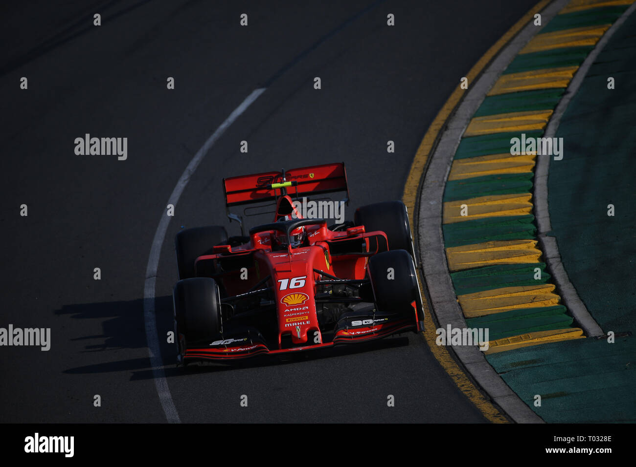 &# Xa9 ; Photo4 / LaPresse 17/03/2019 Melbourne, Australie Le Sport Grand Prix de Formule 1 l'Australie 2019 Dans le pic : race, Charles Leclerc (MON) Scuderia Ferrari SF90 Banque D'Images