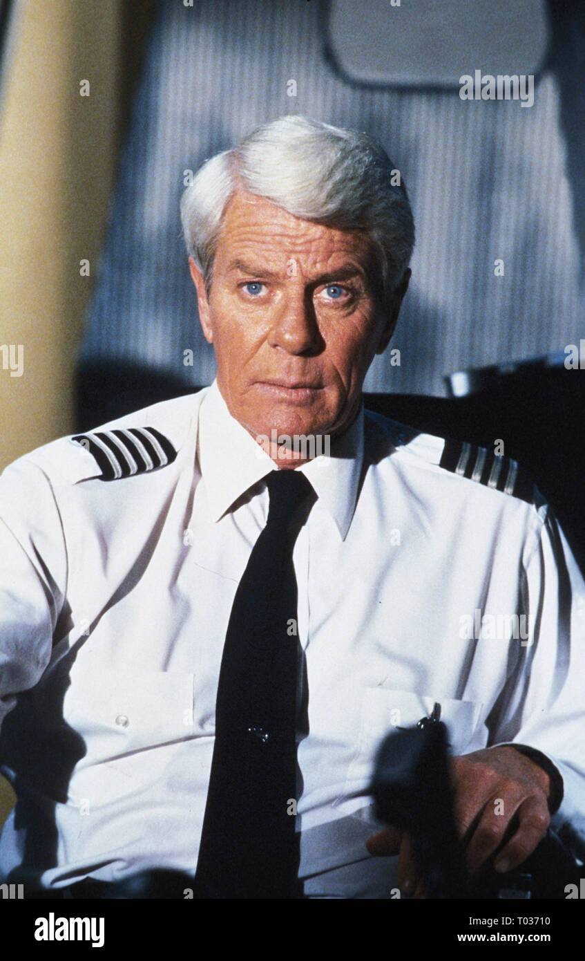 PETER GRAVES, AVION !, 1980 Banque D'Images