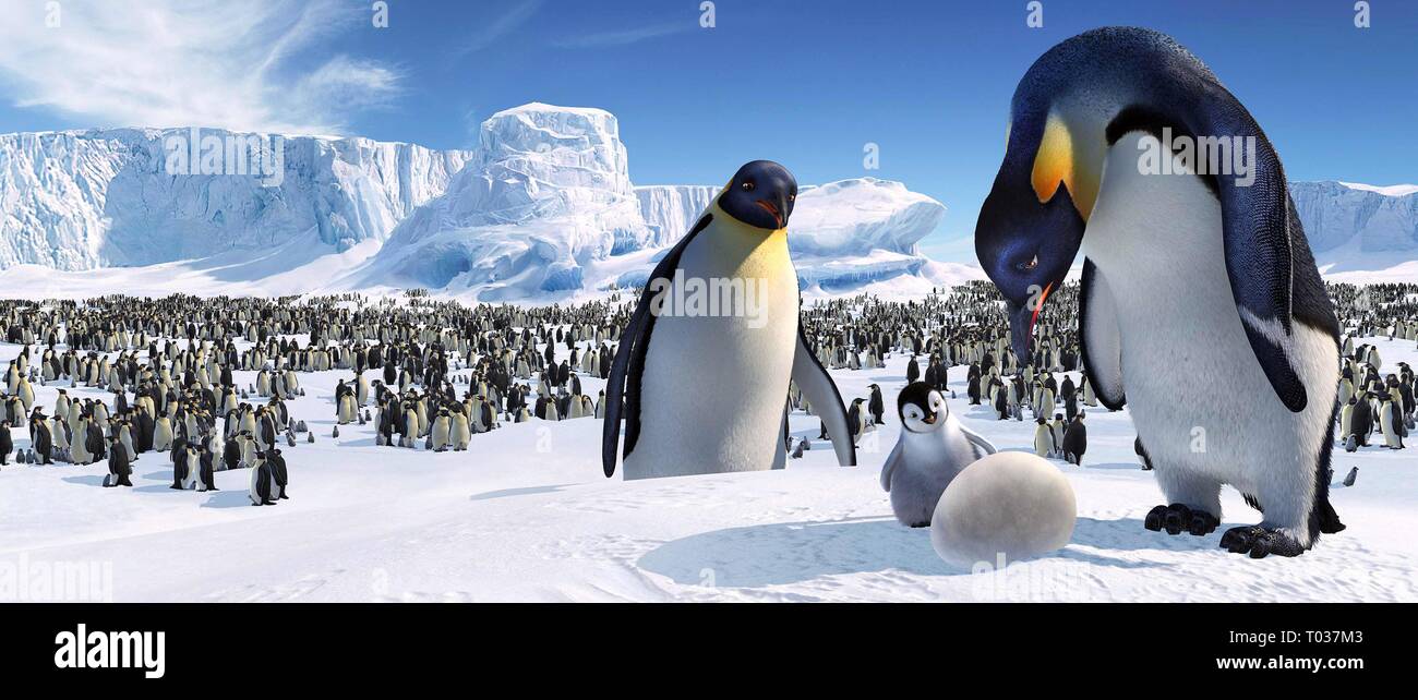 Maurice Gloria Bebe Memphis Marmonnent Oeuf Happy Feet 06 Photo Stock Alamy