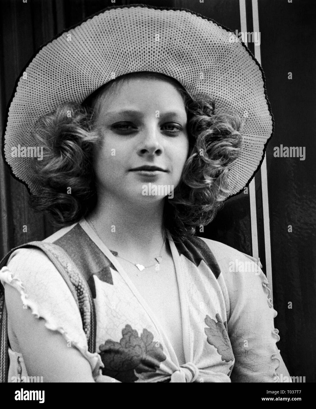 JODIE FOSTER, chauffeur de taxi, 1976 Banque D'Images
