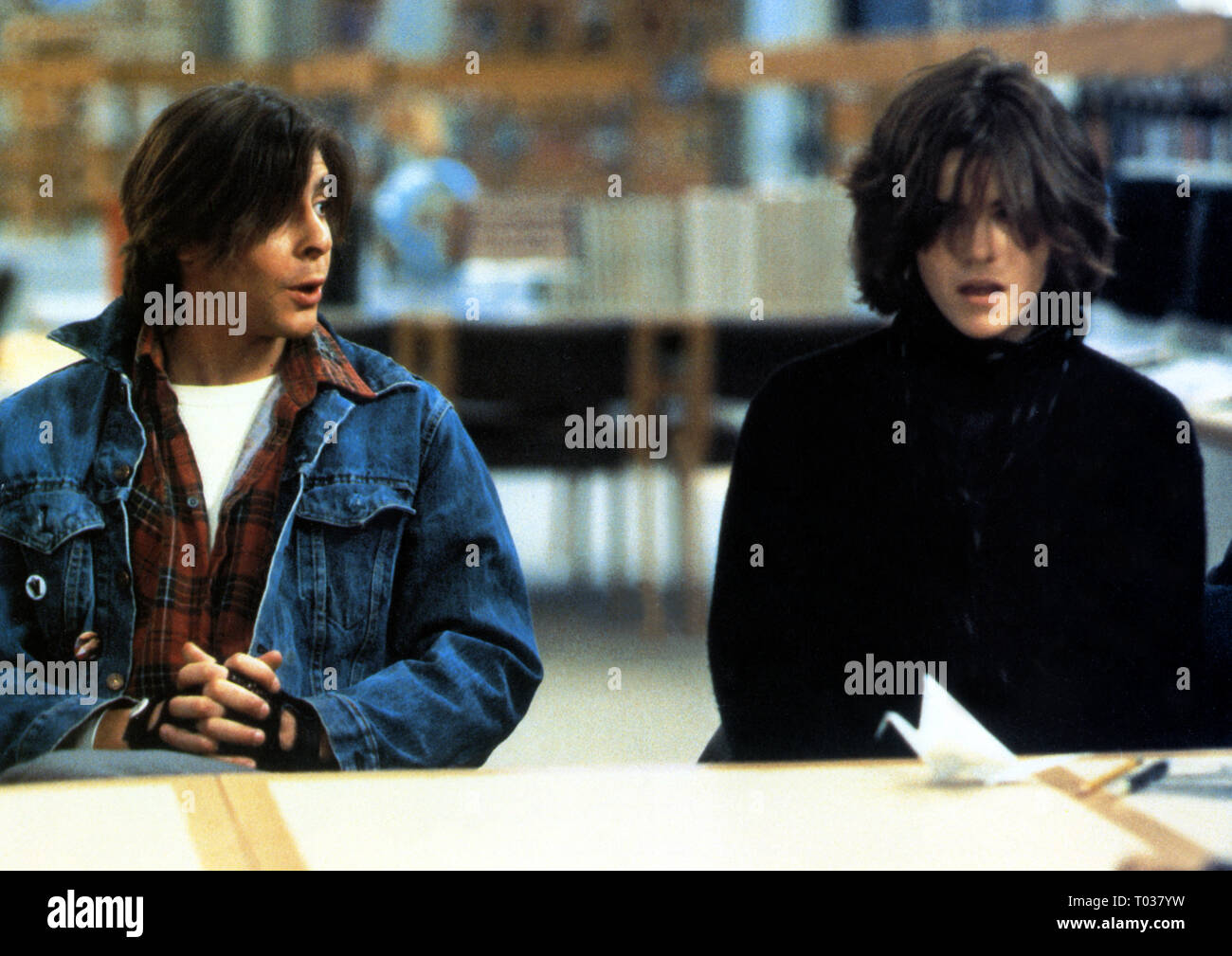 JUDD NELSON, ALLY SHEEDY, le Breakfast Club, 1985 Banque D'Images