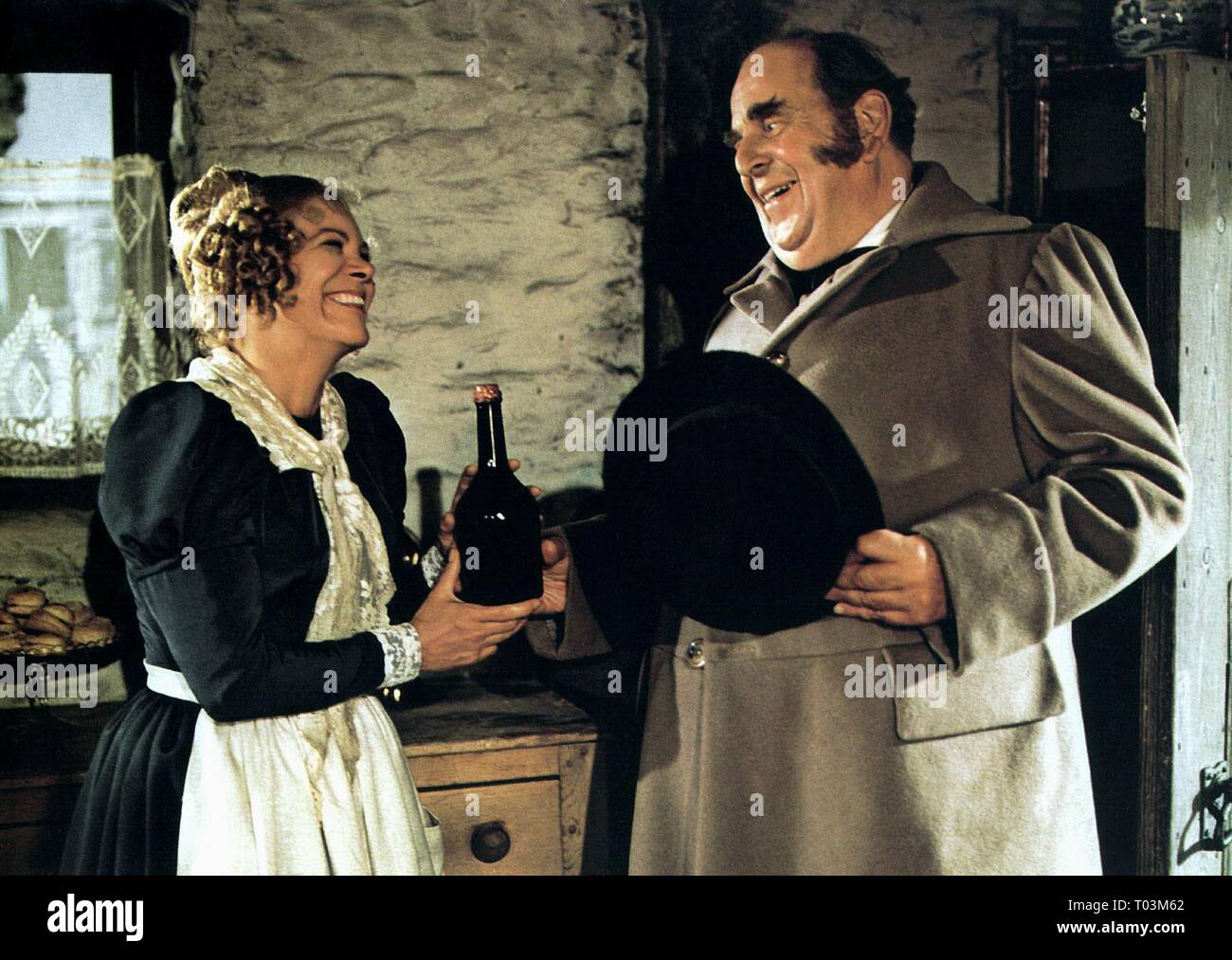 SARAH MILES, Robert Morley, de grands espoirs, 1974 Banque D'Images