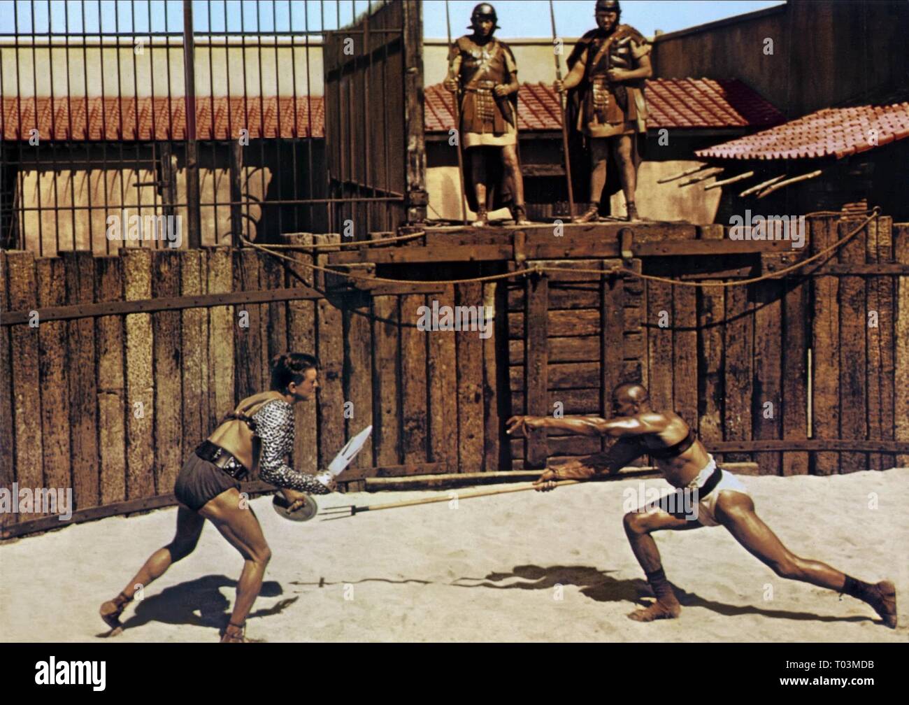KIRK DOUGLAS, Spartacus, 1960 Banque D'Images