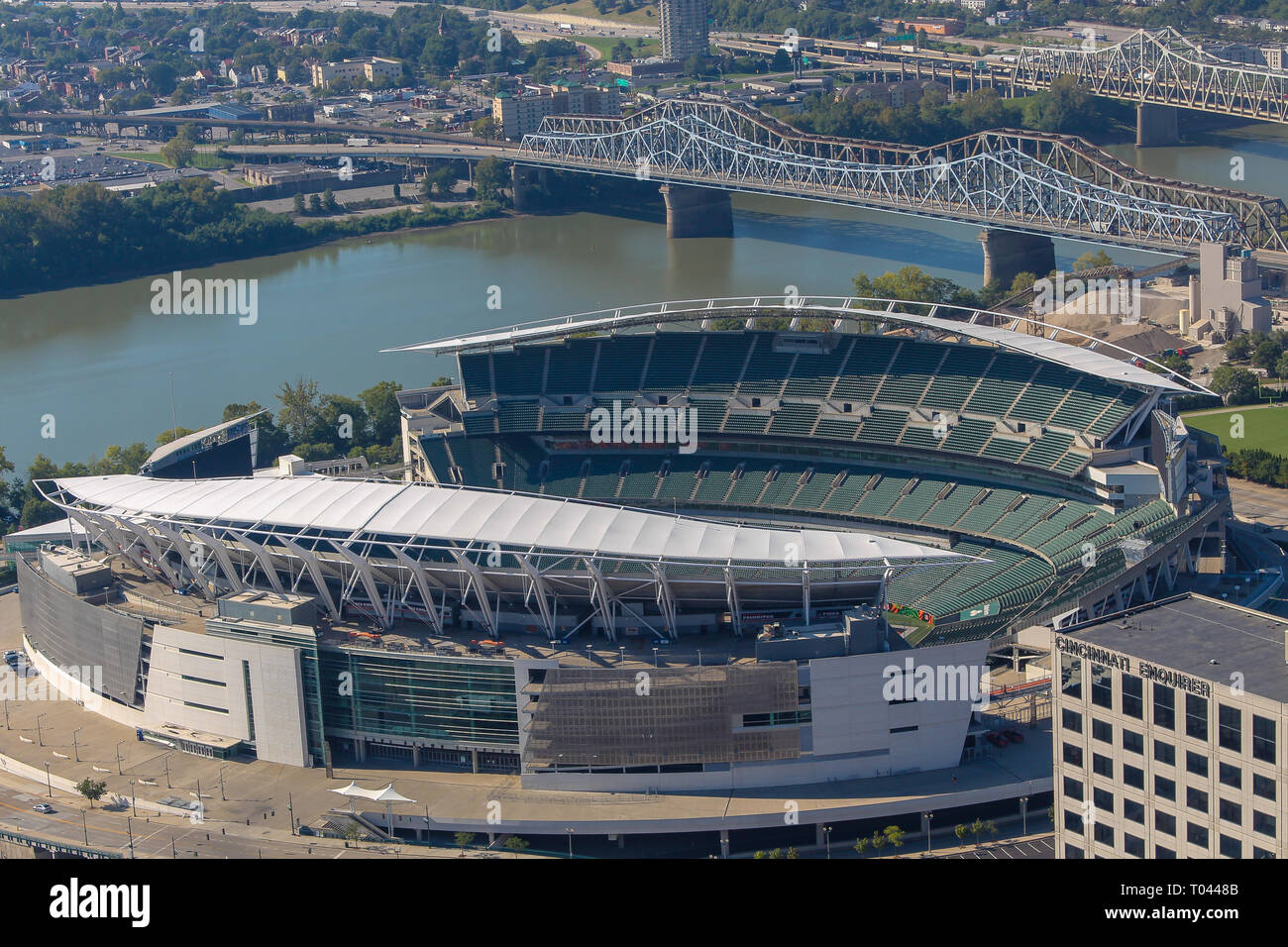 Cincinanati, Ohio - 09/23/2016 Le Cincinnati Bengals Accueil Nom du Stade Paul Brown avec une capacité de 65000 spectateurs Banque D'Images