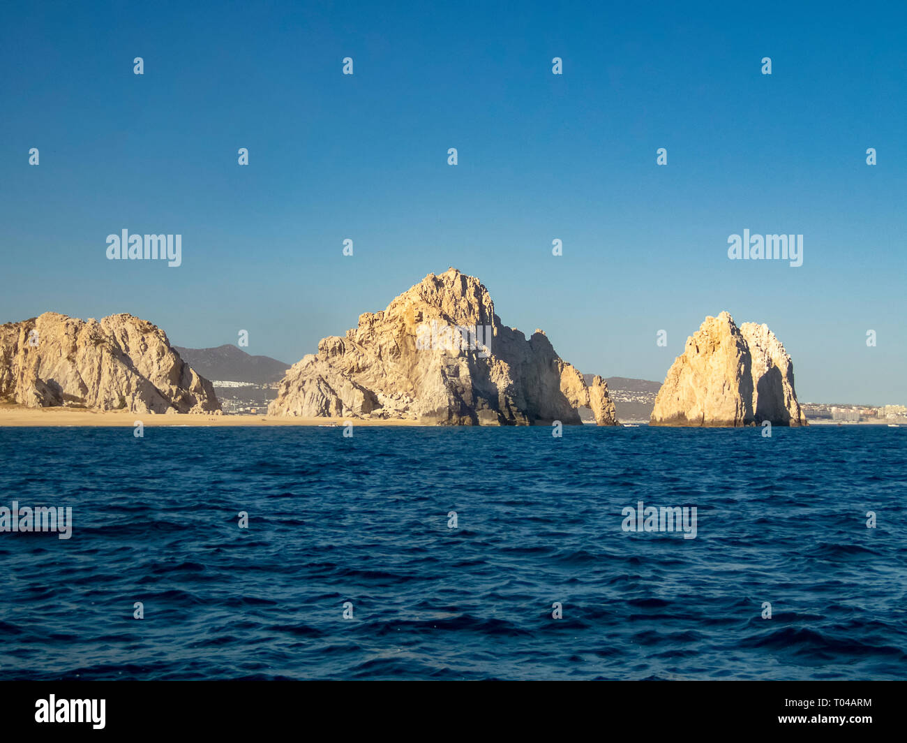 L'Arche au Cabo San Lucas est à la pointe de la péninsule de Baja California Sur la côte ouest du Mexique Banque D'Images