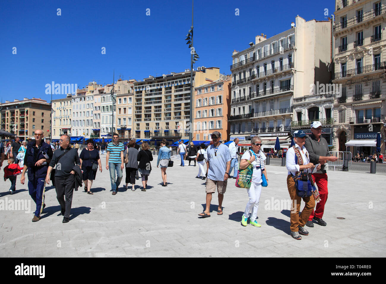 Vieux Port, Vieux Port, Port, Marseille, Bouches du Rhone, Provence Alpes Cote d Azur, France, Europe Banque D'Images