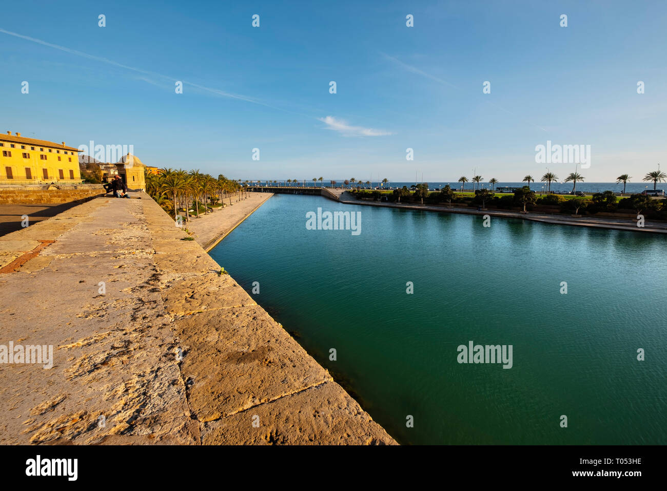 Parc del Mar, Palma de Mallorca. Majorque, Baléares, Espagne Europe Banque D'Images
