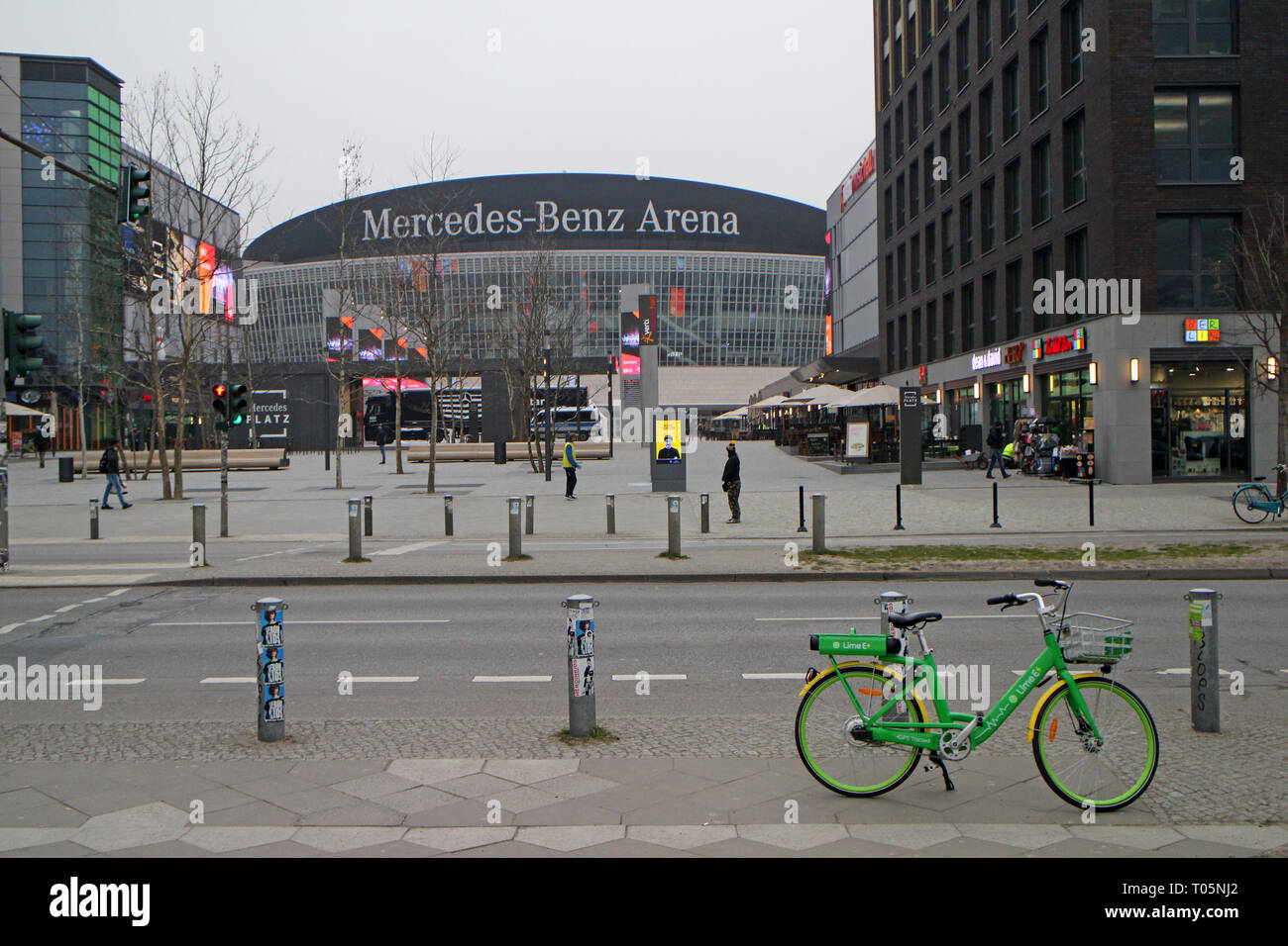 Mercedes Benz Arena Berlin Allemagne Banque D'Images