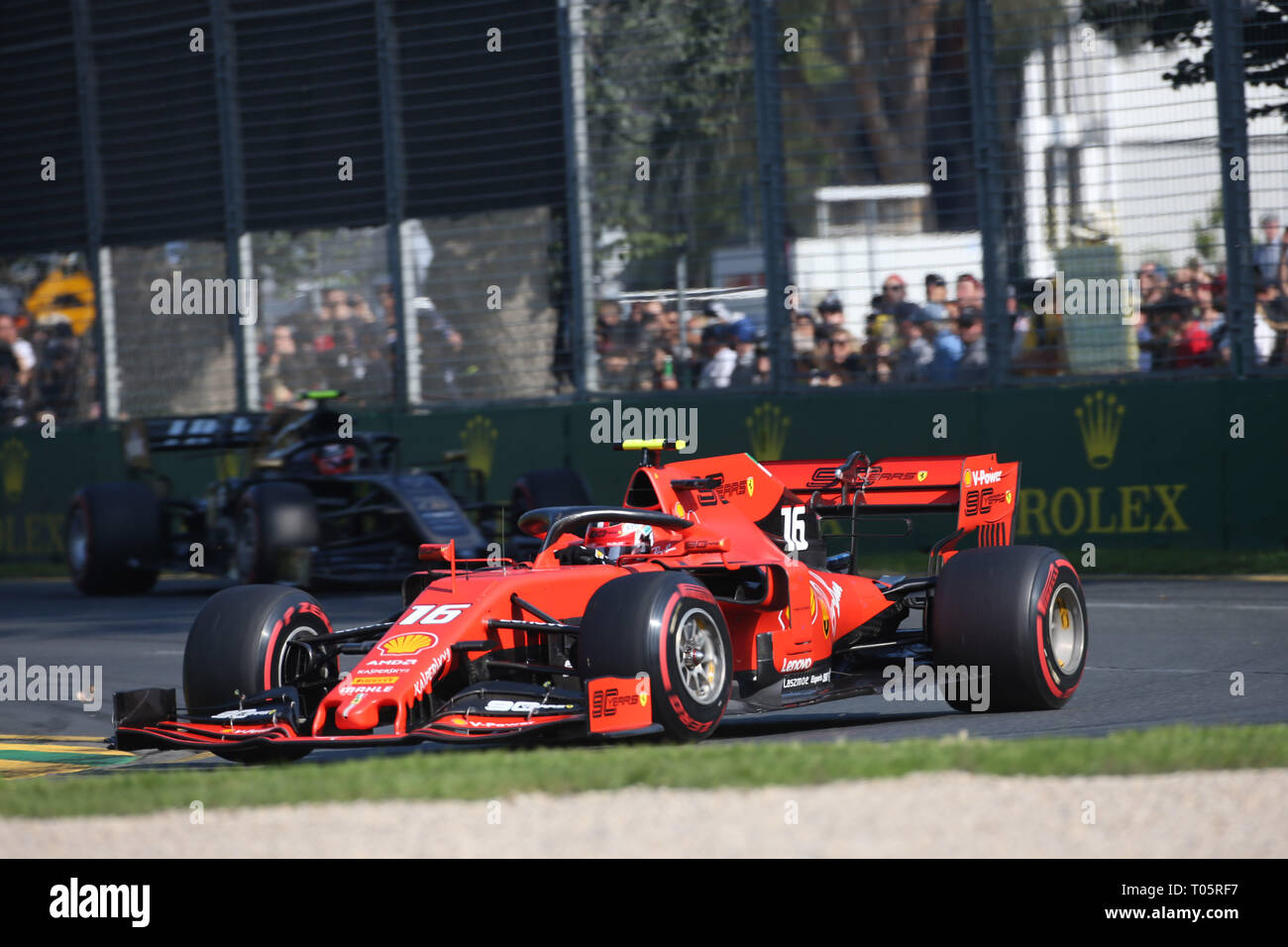 &# Xa9 ; Photo4 / LaPresse 17/03/2019 Melbourne, Australie Le Sport Grand Prix de Formule 1 l'Australie 2019 Dans le pic : race, Charles Leclerc (MON) Scuderia Ferrari SF90 Banque D'Images