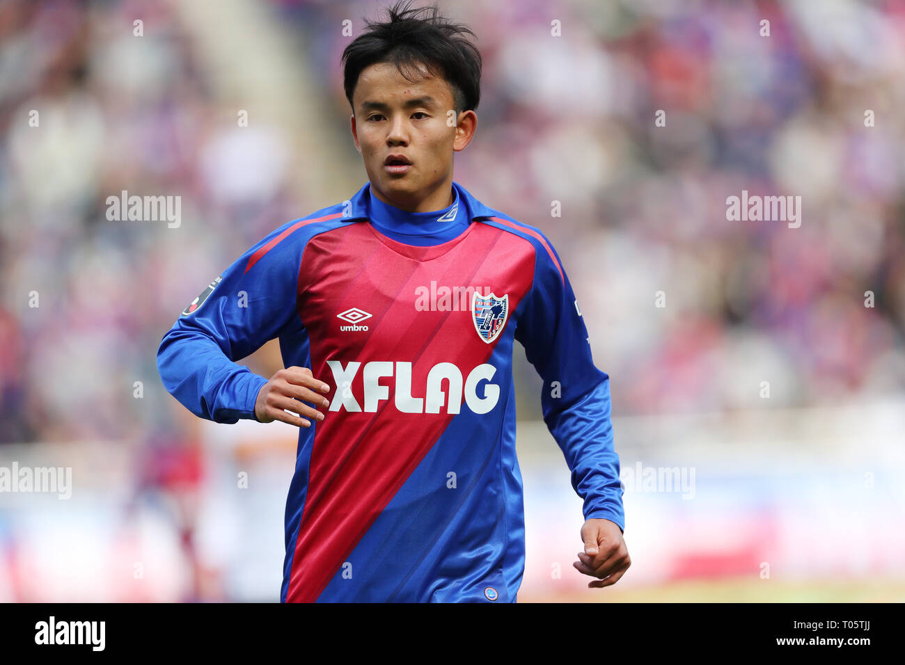 Tokyo, Japon. Mar 17, 2019. Takefusa Kubo (FC Tokyo), le 17 mars 2019 - Football : 2019 J1 match de championnat entre FC Tokyo Nagoya Grampus 1-0 à Tokyo, Japon. Credit : YUTAKA/AFLO SPORT/Alamy Live News Banque D'Images