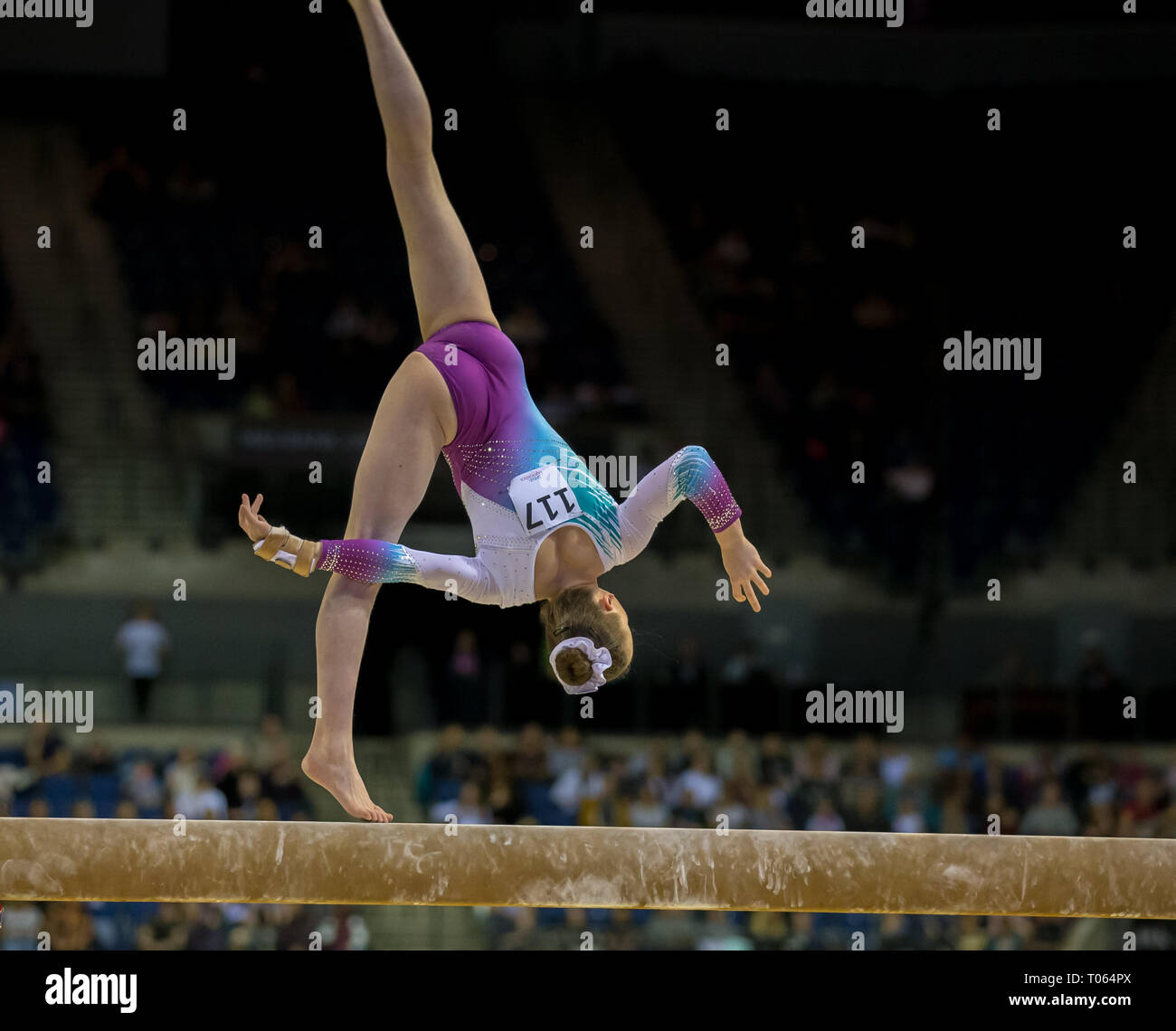 Liverpool, Royaume-Uni. Mar 17, 2019. Jour 4 championnats de la gymnastique ; Crédit : Action Plus Sport Images/Alamy Live News Banque D'Images