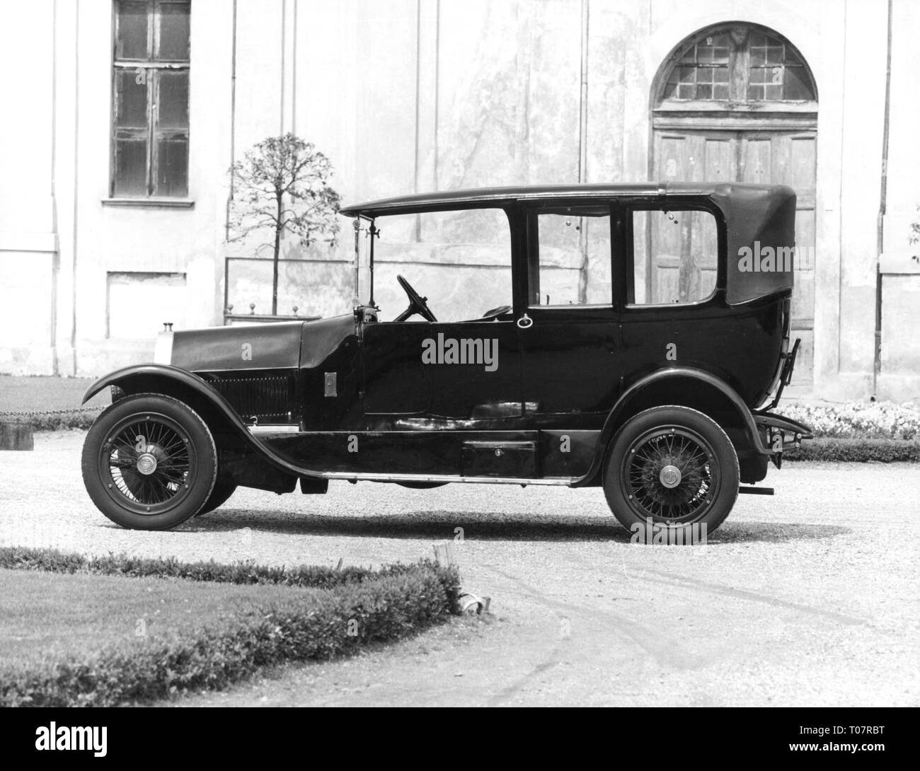 Transport / Transports, location de véhicules, véhicules, Lancia Theta, année de construction : 1914, vue de gauche, musée de l'automobile de Turin en Italie, 1960 Additional-Rights Clearance-Info-Not-Available- Banque D'Images