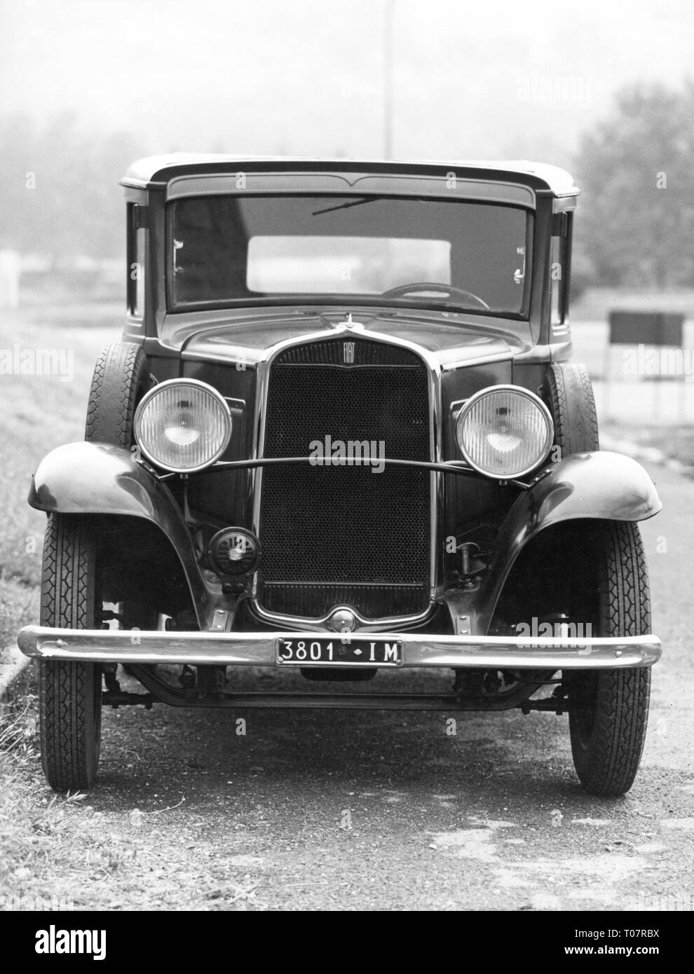 Transport / Transports, location de véhicules, véhicules, Fiat 508 Balilla, année de fabrication 1932, vue de l'avant, Musée de l'Automobile de Turin, 1960 Additional-Rights Clearance-Info-Not-Available- Banque D'Images