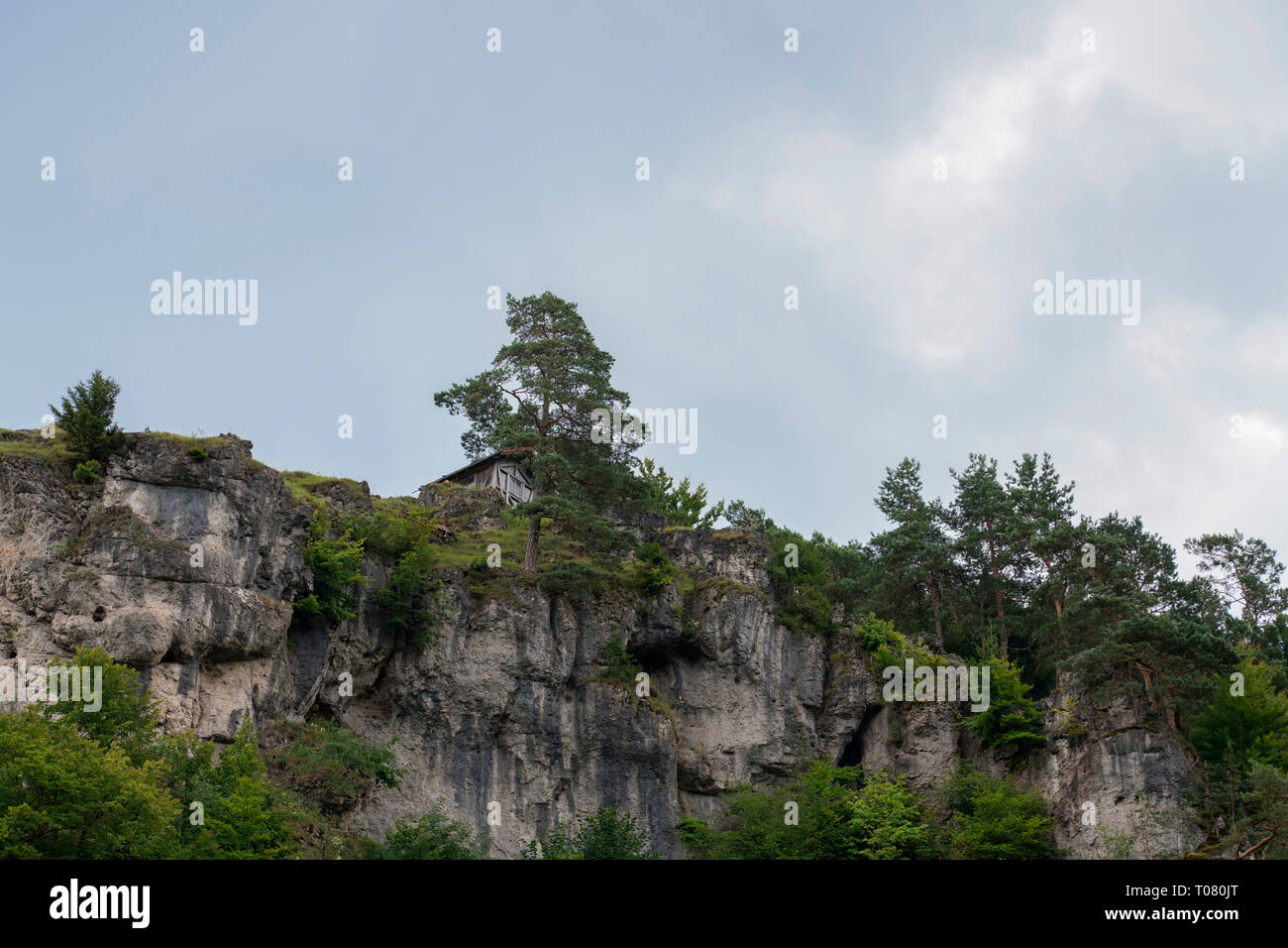 Montagne, Pottenstein, Bavaria, Germany, Europe Banque D'Images