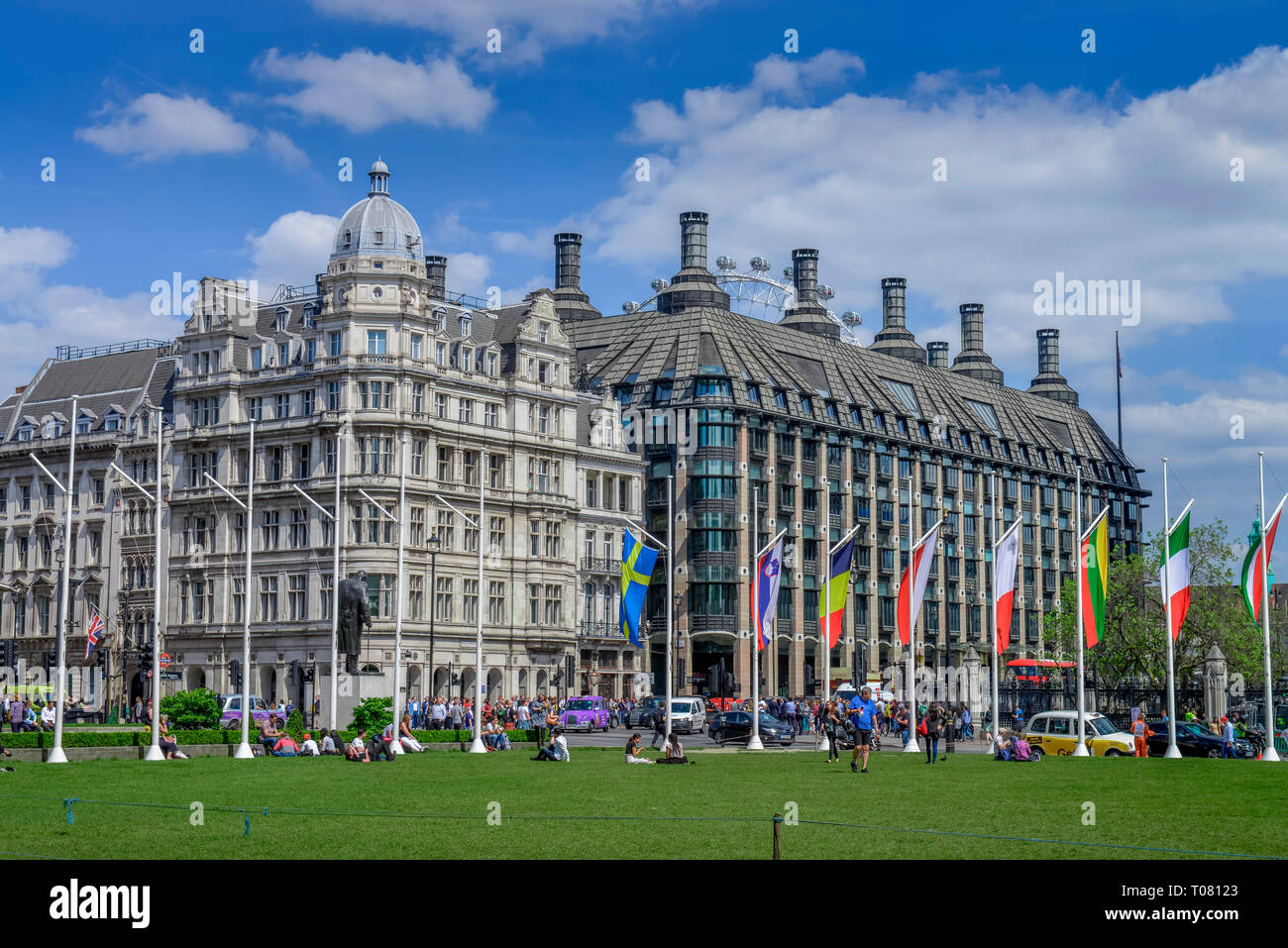 Portcullis House, le Parlement St, Westminster, Londres, Angleterre, Grossbritannien Banque D'Images