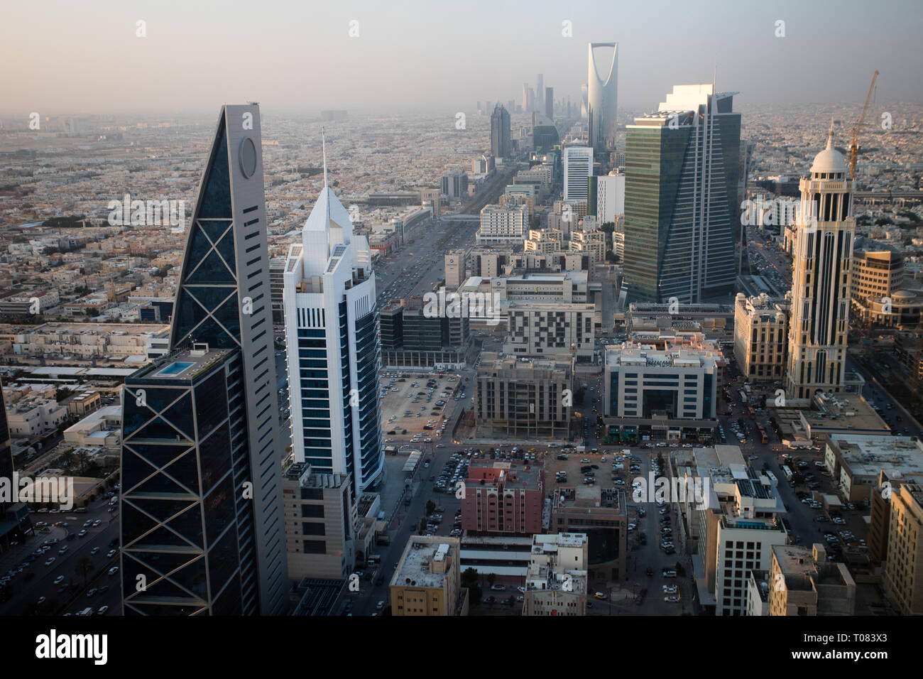 Riyadh, Arabie saoudite. Banque D'Images