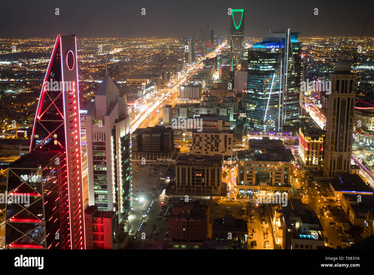 Riyadh, Arabie saoudite. Banque D'Images