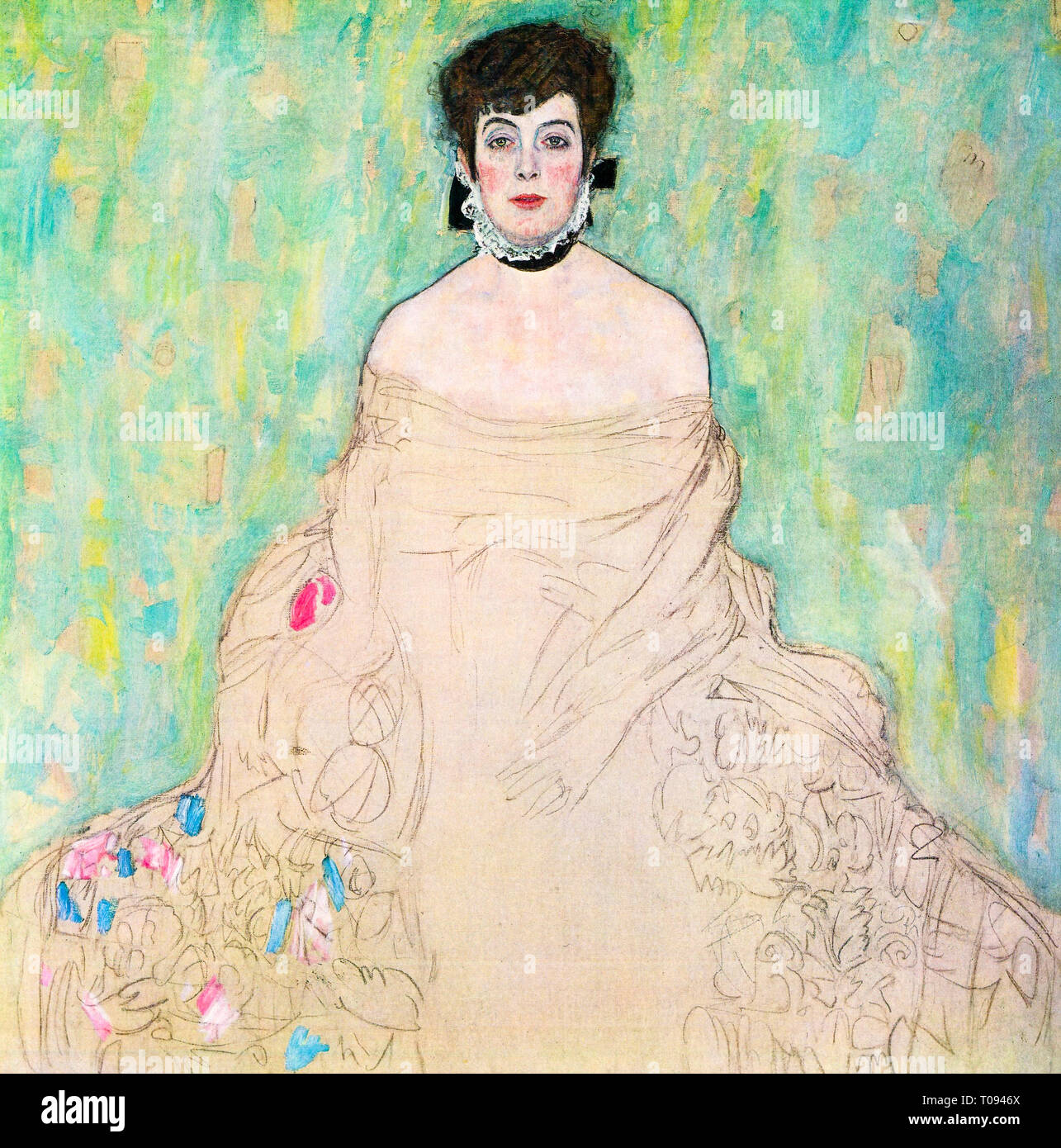 Gustav Klimt, Portrait de Amalie Zuckerkandl, peinture, ch. 1917 Banque D'Images