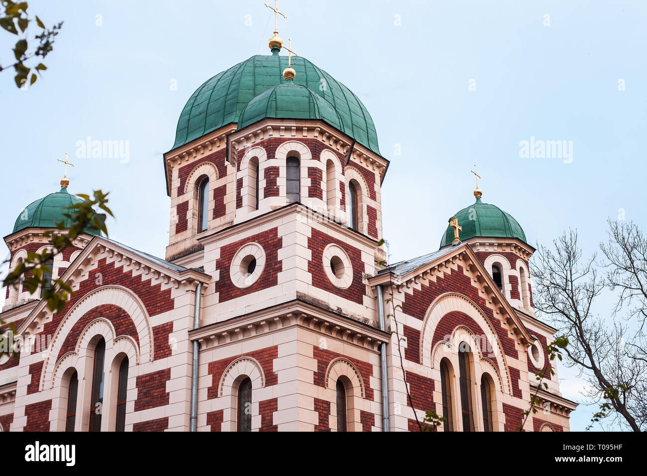 L'Église orthodoxe de Saint Georges Grand à Lviv, Ukraine Banque D'Images