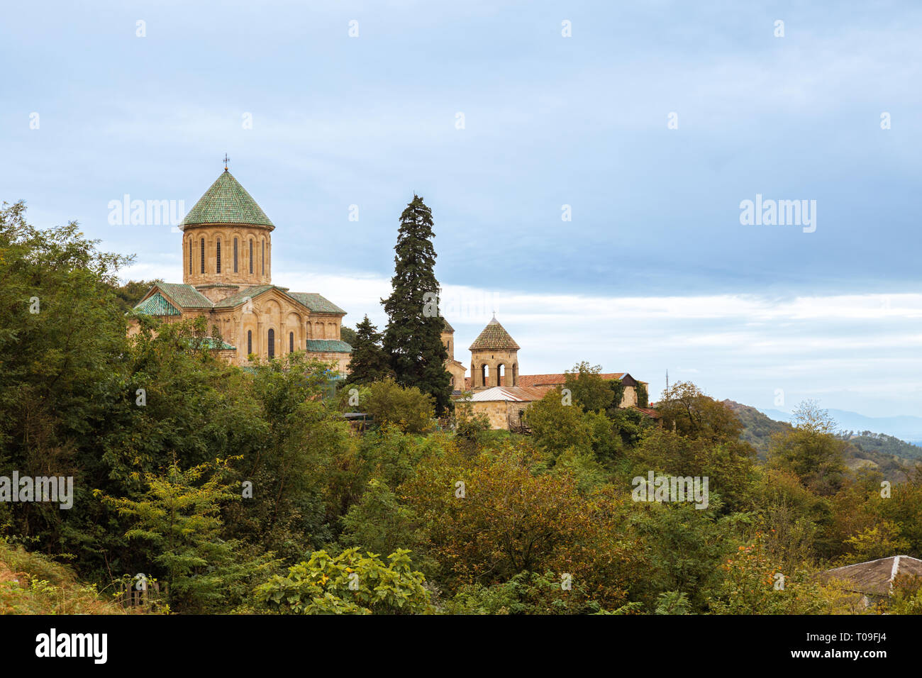 Ancien monastère de Gelati sur une colline près de Kutaisi, Géorgie Banque D'Images