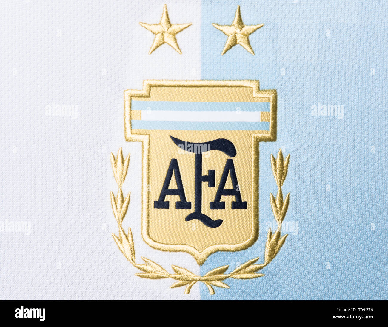 logo-argentine-national-football-team-banque-de-photographies-et-d