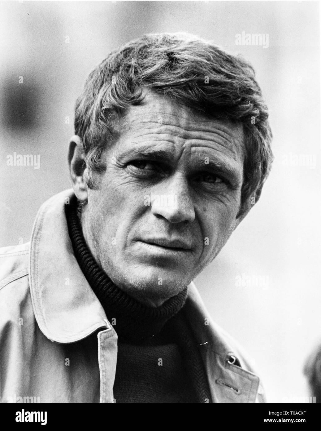 STEVE MCQUEEN, BULLITT, 1968 Banque D'Images